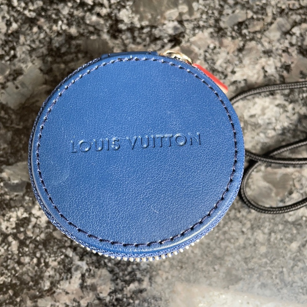 Pink LV earbuds